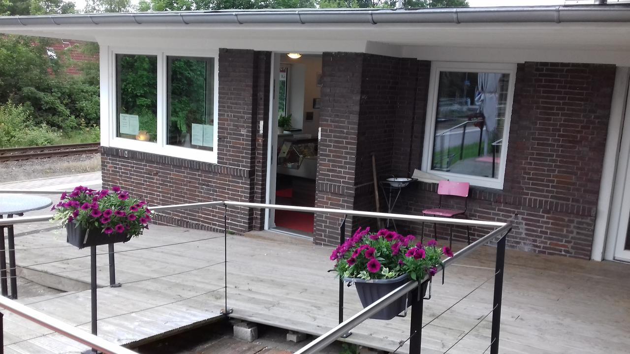 Historisches Hotel Wildeshauser Bahnhof Wildeshausen Exterior foto
